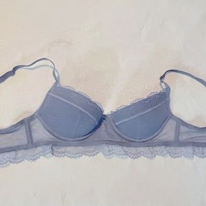 Gap Body Blue Lace Bra
